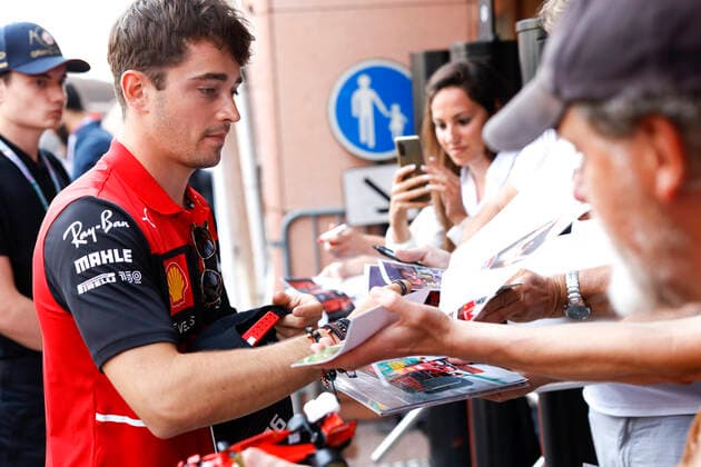16 Charles Leclerc (MCO, Scuderia Ferrari), F1 Grand Prix of Monaco at Circuit de Monaco on May 26, 2022 in Monte-Carlo, Monaco. (Photo by HOCH ZWEI) Monte-Carlo Monaco