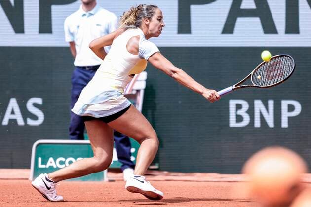 TENNIS - French Open 2022 PARIS,FRANCE,26.MAY.22 - TENNIS - WTA, Tennis Damen Tour, French Open, Roland Garros, Grand Slam. Image shows Madison Keys (USA).  GEPAxpictures xPatrickxSteiner