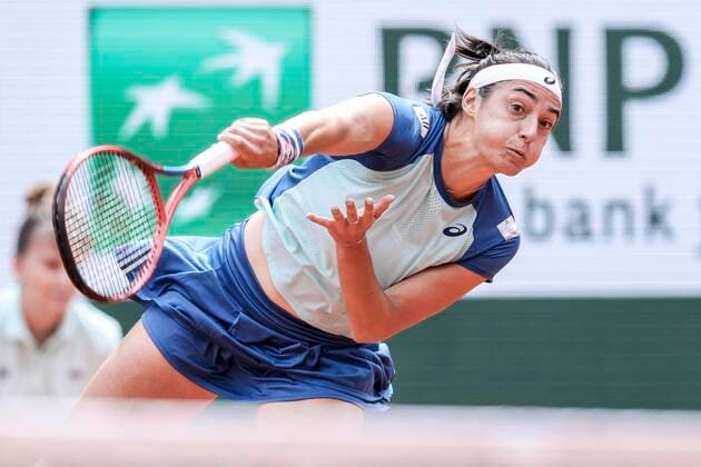 TENNIS - French Open 2022 PARIS,FRANCE,26.MAY.22 - TENNIS - WTA, Tennis Damen Tour, French Open, Roland Garros, Grand Slam. Image shows Caroline Garcia (FRA).  GEPAxpictures xPatrickxSteiner