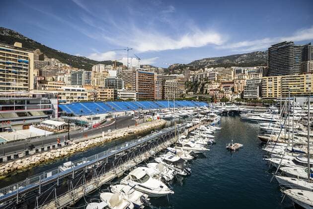 MONTE-CARLO - The F1 circuit of Monaco ahead of the F1 Grand Prix of Monaco at Circuit de Monaco in Monte-Carlo. REMKO DE WAAL xVIxANPxSportx xxANPxIVx