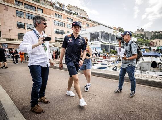 2022-05-26 16:39:31 MONTE-CARLO - Max Verstappen (Oracle Red Bull Racing) on the Thursday prior to the Monaco Formula 1 Grand Prix. The seventh race weekend of this season in Formula 1 starts in the narrow streets of Monaco. ANP REMKO DE WAAL netherlands out - belgium out MONTE-CARLO xVIxxIVx