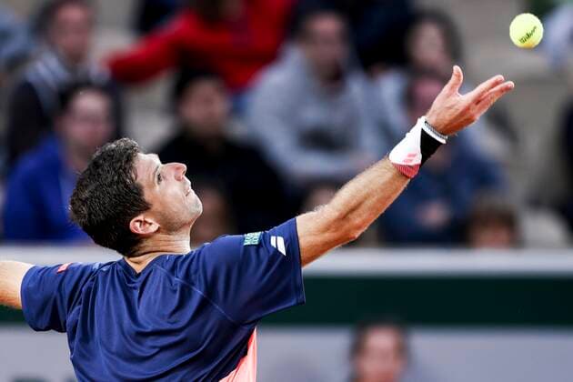 TENNIS - French Open 2022 PARIS,FRANCE,26.MAY.22 - TENNIS - ATP, Tennis Herren World Tour, French Open, Roland Garros, Grand Slam. Image shows Federico Delbonis (ARG).  GEPAxpictures xPatrickxSteiner