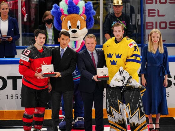 Eishockey, WM, Schweden - Kanada ULLMARK Linus(Sweden) during IIHF Ice hockey, Eishockey World Championship, WM, Weltmeisterschaft - Quarterfinals - Sweden vs Canada, Ice Hockey in Tampere, Finland, May 26 2022  Copyright: xAndreaxRex xipa-agency.netx xx 0