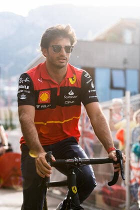 FORMULA 1 - GP of Monaco MONTE CARLO,MONACO,27.MAY.22 - MOTORSPORTS, FORMULA 1 - Grand Prix of Monaco, Circuit de Monaco, free practice. Image shows Carlos Sainz Jr (ESP Ferrari).  GEPAxpictures xXPBxImages xPrice