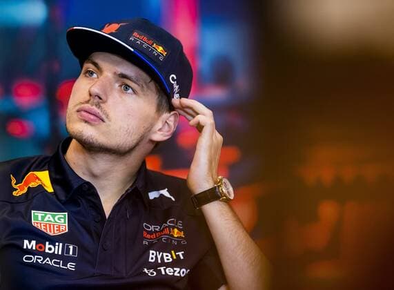 MONTE-CARLO - Max Verstappen (Oracle Red Bull Racing) during a press conference, PK, Pressekonferenz prior to practice 1 for the F1 Grand Prix of Monaco at Circuit de Monaco on May 27, 2022 in Monte-Carlo, Monaco. REMKO DE WAAL F1 Grand Prix van Monaco practice 1 2022 xVIxANPxSportx xxANPxIVx