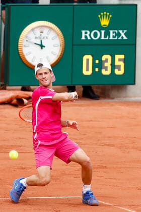 Grigor Dimitrov (BUL) Vs Diego Schwartzman (ARG) TENNIS : Roland-Garros - 27 05 2022 MichaelBaucher Panoramic 