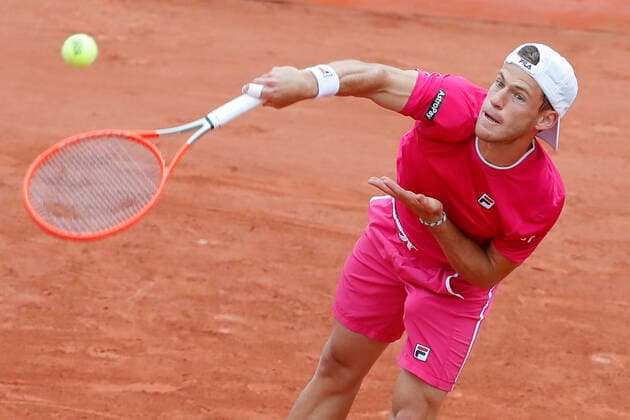 Grigor Dimitrov (BUL) Vs Diego Schwartzman (ARG) TENNIS : Roland-Garros - 27 05 2022 MichaelBaucher Panoramic 