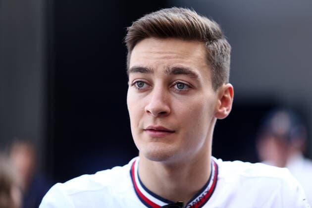 Formula 1 - Monaco Grand Prix 2022 George Russell of Mercedes AMG Petronas F1 Team looks on prior to practice ahead of the Formula 1 Monaco Grand Prix 2022 at Circuit de Monaco on May 27, 2022 in Monte-Carlo, Monaco. Monte Carlo Circuit de Monaco Monaco Copyright: xMarcoxCanonierox