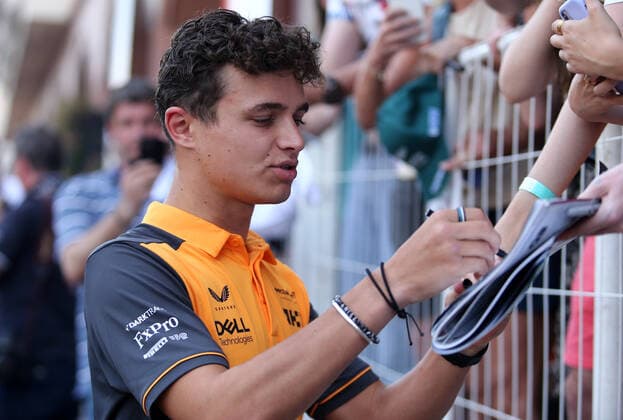 Formula 1 - Monaco Grand Prix 2022 Lando Norris of McLaren practice ahead of the Formula 1 Monaco Grand Prix 2022 at Circuit de Monaco on May 27, 2022 in Monte-Carlo, Monaco. Monte Carlo Circuit de Monaco Monaco Copyright: xMarcoxCanonierox