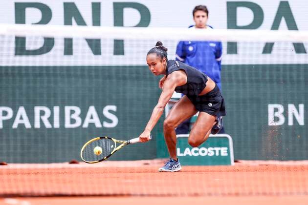 TENNIS - French Open 2022 PARIS,FRANCE,27.MAY.22 - TENNIS - WTA, Tennis Damen Tour, French Open, Roland Garros, Grand Slam. Image shows Leylah Fernandez (CAN).  GEPAxpictures xPatrickxSteiner