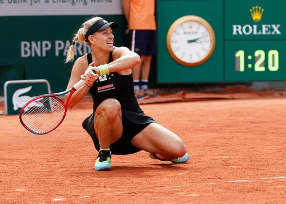 French Open 2022, Angelique Kerber (GER) Tennis - French Open 2022 - Grand Slam ATP, Tennis Herren WTA, Tennis Damen ITF - Roland Garros - Paris - - France - 27 May 2022. Copyright: xJuergenxHasenkopfx