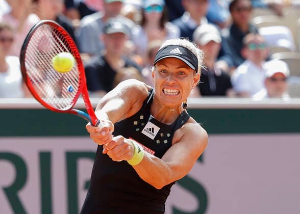 French Open 2022, Angelique Kerber (GER) Tennis - French Open 2022 - Grand Slam ATP, Tennis Herren WTA, Tennis Damen ITF - Roland Garros - Paris - - France - 27 May 2022. Copyright: xJuergenxHasenkopfx