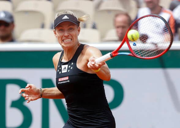 French Open 2022, Angelique Kerber (GER) Tennis - French Open 2022 - Grand Slam ATP, Tennis Herren WTA, Tennis Damen ITF - Roland Garros - Paris - - France - 27 May 2022. Copyright: xJuergenxHasenkopfx