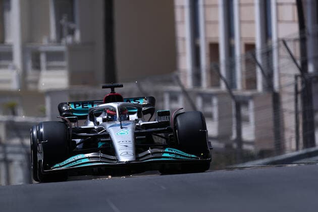 F1 Gran Prix of Monaco 2022 Lewis Hamilton of Mercedes AMG Petronas F1 Team on track during practice ahead of the Formula 1 Monaco Grand Prix 2022 at Circuit de Monaco on May 27, 2022 in Monte-Carlo, Monaco. Monaco Monte-Carlo Monaco Copyright: xMarcoxCanonierox