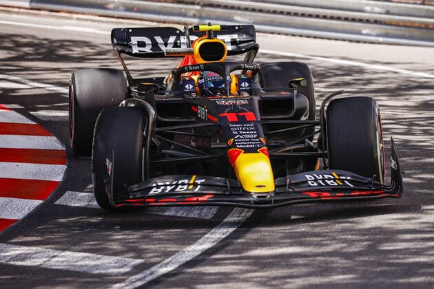 11 PEREZ Sergio (mex), Red Bull Racing RB18, action during the Formula 1 Grand Prix de Monaco 2022, 7th round of the 2022 FIA Formula One World Championship, WM, Weltmeisterschaft on the Circuit de Monaco, from May 27 to 29, 2022 in Monte-Carlo, Monaco - F1 - MONACO GRAND PRIX 2022 DPPI Panoramic  00122018__R5_0416