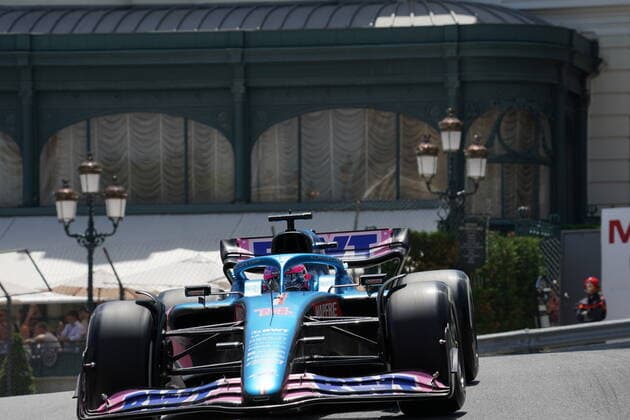 FORMULA 1 GRAND PRIX DE MONACO 2022 27.05.2022, Monaco Circuit, Monte Carlo, FORMULA 1 GRAND PRIX DE MONACO 2022 , im Bild Fernando Alonso (ESP), Alpine F1 Team