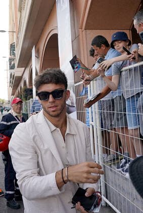 27.05.2022, Monaco Circuit, Monte Carlo, FORMULA 1 GRAND PRIX DE MONACO 2022 , im Bild Pierre Gasly (FRA), Scuderia AlphaTauri (Foto EU-Images) Monte Carlo Monaco Circuit Monaco