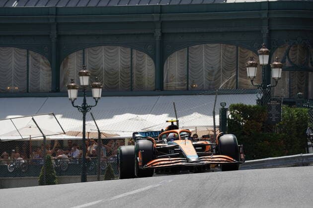 27.05.2022, Monaco Circuit, Monte Carlo, FORMULA 1 GRAND PRIX DE MONACO 2022 , im Bild Lando Norris (GBR), McLaren F1 Team (Foto EU-Images) Monte Carlo Monaco Circuit Monaco