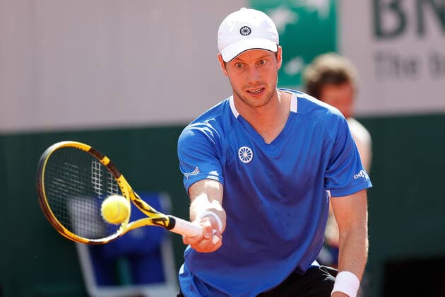 27.05.2022, Tennis, French Open 2022 Roland-Garros, FRA, Paris, Roland Garros, v. li.Boticvande Zandschulp (NLD) Tennis, French Open 2022 Roland-Garros Paris Copyright: xBeckerxEibner-Pressefotox EP_hec