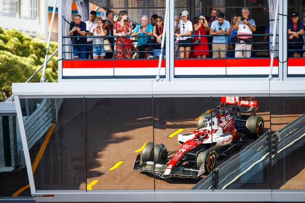 77 Valtteri Bottas (FIN, Alfa Romeo F1 Team ORLEN), F1 Grand Prix of Monaco at Circuit de Monaco on May 27, 2022 in Monte-Carlo, Monaco. (Photo by HOCH ZWEI) Monte-Carlo Monaco