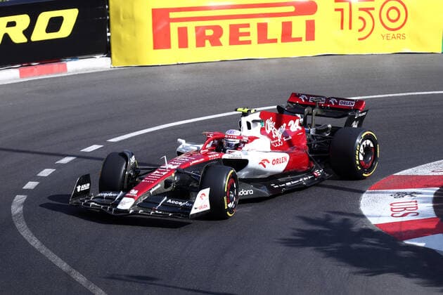 F1 Gran Prix of Monaco 2022 Guanyu Zhou of Alfa Romeo F1 Team on track during free practice two ahead of the F1 Grand Prix of Monaco. Monaco Monte-Carlo Monaco Copyright: xMarcoxCanonierox