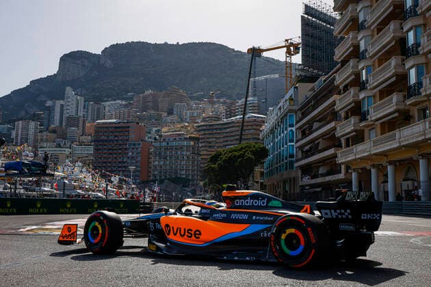 4 Lando Norris (GBR, McLaren F1 Team), F1 Grand Prix of Monaco at Circuit de Monaco on May 27, 2022 in Monte-Carlo, Monaco. (Photo by HOCH ZWEI) Monte-Carlo Monaco