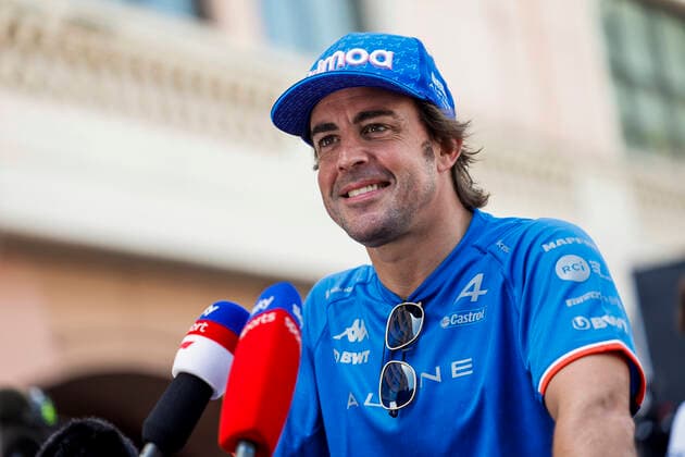 14 Fernando Alonso (ESP, BWT Alpine F1 Team), F1 Grand Prix of Monaco at Circuit de Monaco on May 27, 2022 in Monte-Carlo, Monaco. (Photo by HOCH ZWEI) Monte-Carlo Monaco