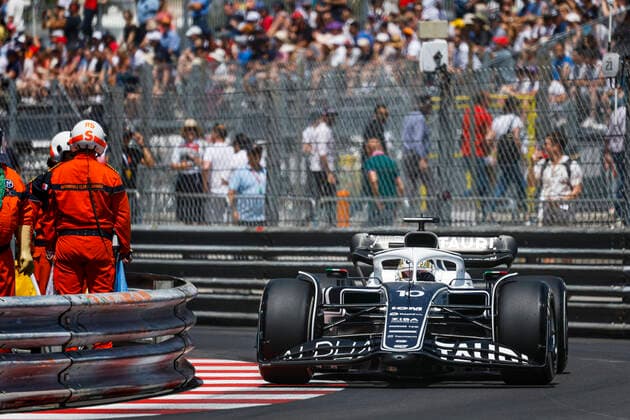 10 Pierre Gasly (FRA, Scuderia AlphaTauri), F1 Grand Prix of Monaco at Circuit de Monaco on May 27, 2022 in Monte-Carlo, Monaco. (Photo by HOCH ZWEI) Monte-Carlo Monaco