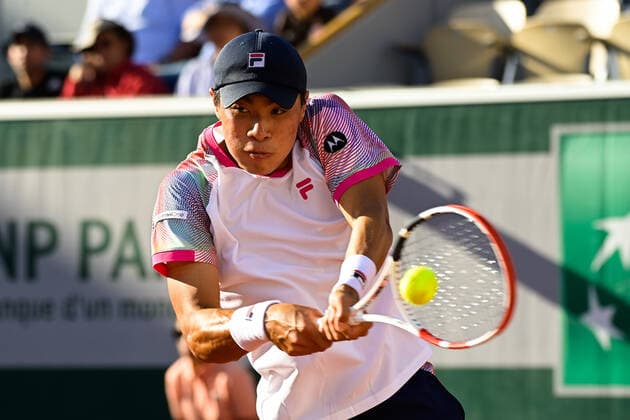 Brandon Nakashima ( USA ) - TENNIS : Roland Garros 2022 - Internationaux de France - 27 05 2022 FedericoPestellini Panoramic 