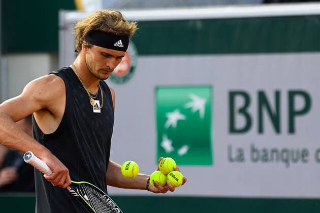 Alexander Zverev ( Allemagne ) - TENNIS : Roland Garros 2022 - Internationaux de France - 27 05 2022 FedericoPestellini Panoramic 