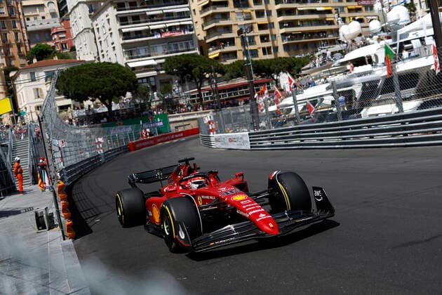 16 Charles Leclerc (MCO, Scuderia Ferrari), F1 Grand Prix of Monaco at Circuit de Monaco on May 27, 2022 in Monte-Carlo, Monaco. (Photo by HOCH ZWEI) Monte-Carlo Monaco
