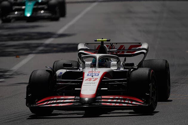 Mick Schumacher (GER) Haas VF-22 during FORMULA 1 GRAND PRIX DE MONACO 2022 Free Practice, Formula 1 Championship in Monte Carlo, Principality of Monaco, May 27 2022  Copyright: xAlessioxDexMarcox xipa-agency.nex xx 0