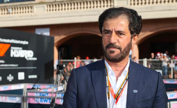 Monaco, Monte Carlo - May 28, 2022: FIA Formula 1 World Championship, WM, Weltmeisterschaft Monaco Grand Prix with FIA President Mohammed Ben Sulayem. Mandoga Media Germany Formula 1 Grand Prix de Monaco, FIA President Mohammed Ben Sulayem