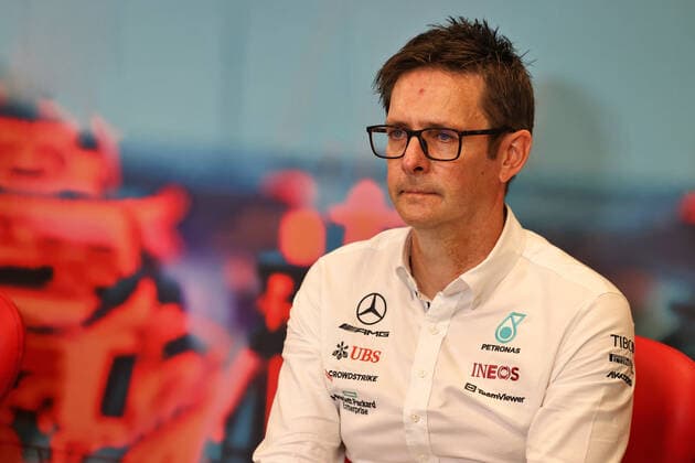 Andrew Shovlin, Trackside Engineering Director of Mercedes AMG F1, portrait during the Formula 1 Grand Prix de Monaco 2022, 7th round of the 2022 FIA Formula One World Championship, WM, Weltmeisterschaft on the Circuit de Monaco, from May 27 to 29, 2022 in Monte-Carlo, Monaco - F1 - MONACO GRAND PRIX 2022 DPPI Panoramic  MOY12176