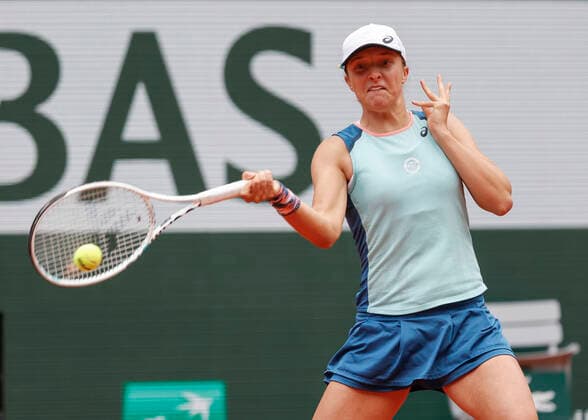 French Open 2022, Iga Swiatek Tennis - French Open 2022 - Grand Slam ATP, Tennis Herren WTA, Tennis Damen ITF - Roland Garros - Paris - - France - 28 May 2022. Copyright: xJuergenxHasenkopfx