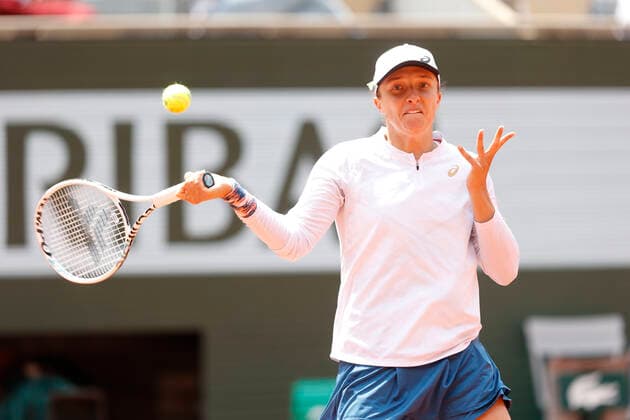 French Open 2022, Iga Swiatek Tennis - French Open 2022 - Grand Slam ATP, Tennis Herren WTA, Tennis Damen ITF - Roland Garros - Paris - - France - 28 May 2022. Copyright: xJuergenxHasenkopfx