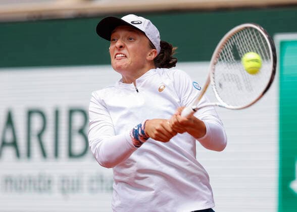 French Open 2022, Iga Swiatek Tennis - French Open 2022 - Grand Slam ATP, Tennis Herren WTA, Tennis Damen ITF - Roland Garros - Paris - - France - 28 May 2022. Copyright: xJuergenxHasenkopfx