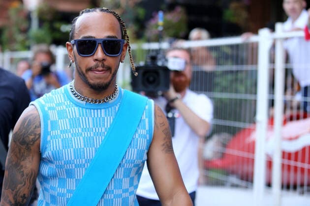 F1 Gran Prix of Monaco 2022 Lewis Hamilton of Mercedes AMG Petronas F1 Team looks on before final practice for the F1 Grand Prix of Monaco. Monaco Monte-Carlo Monaco Copyright: xMarcoxCanonierox