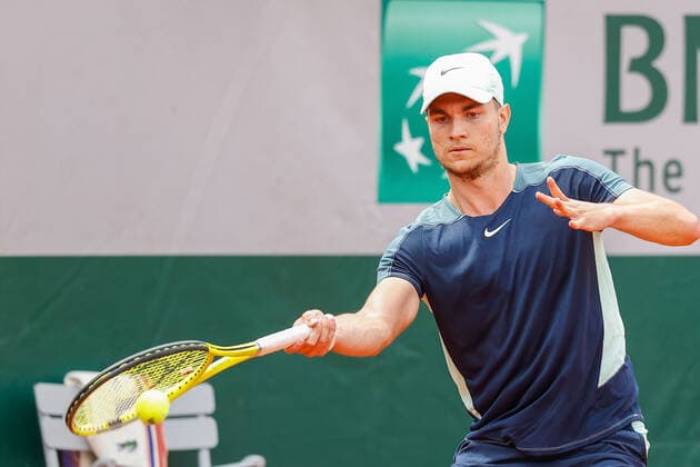 28.05.2022, Tennis, French Open 2022 Roland-Garros, FRA, Paris, Roland Garros v. li. Miomir Kecmanovic (SER) Tennis, French Open 2022 Roland-Garros Paris Copyright: xBeckerxEibner-Pressefotox EP_hec