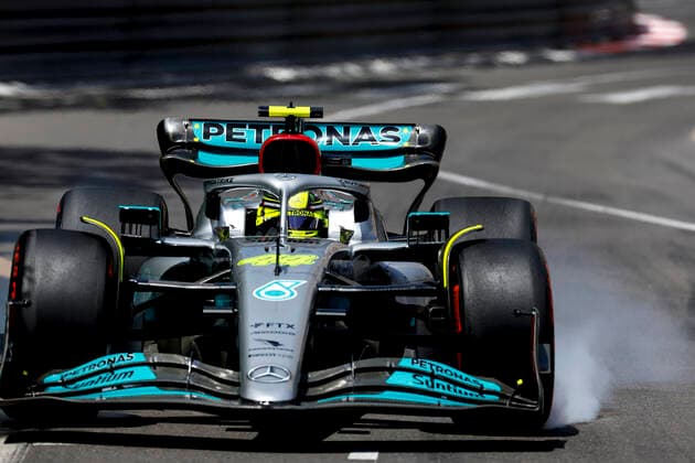 44 Lewis Hamilton (GBR, Mercedes-AMG Petronas F1 Team), F1 Grand Prix of Monaco at Circuit de Monaco on May 28, 2022 in Monte-Carlo, Monaco. (Photo by HOCH ZWEI) Monte-Carlo Monaco