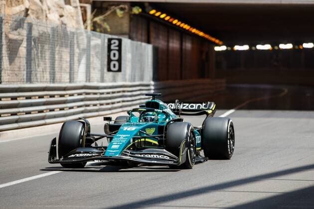 Lance Stroll (Aston Martin) mit seinem Auto am Tunnelausgang, Grosser Preis von Monaco 2022, Motorsport, Formel 1, 28.05.2022 Grosser Preis von Monaco 2022, Motorsport, Formel 1, 28.05.2022 Copyright: xEibner-Pressefoto AlexanderxNeisx EP_ANS