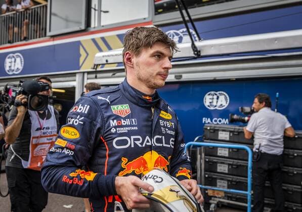 MONTE-CARLO - Max Verstappen (Oracle Red Bull Racing) after qualifying ahead of the F1 Grand Prix of Monaco at Circuit de Monaco on May 28, 2022 in Monte-Carlo, Monaco. REMKO DE WAAL F1 Grand Prix van Monaco, Qualifying 2021 2022 xVIxANPxSportx xxANPxIVx