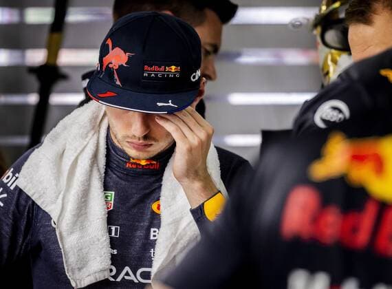 MONTE-CARLO - Max Verstappen (Oracle Red Bull Racing) after qualifying ahead of the F1 Grand Prix of Monaco at Circuit de Monaco on May 28, 2022 in Monte-Carlo, Monaco. REMKO DE WAAL F1 Grand Prix van Monaco, Qualifying 2021 2022 xVIxANPxSportx xxANPxIVx