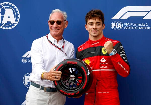 Greg Maffei (USA, President and CEO of Liberty Media), 16 Charles Leclerc (MCO, Scuderia Ferrari), F1 Grand Prix of Monaco at Circuit de Monaco on May 28, 2022 in Monte-Carlo, Monaco. (Photo by HOCH ZWEI) Monte-Carlo Monaco