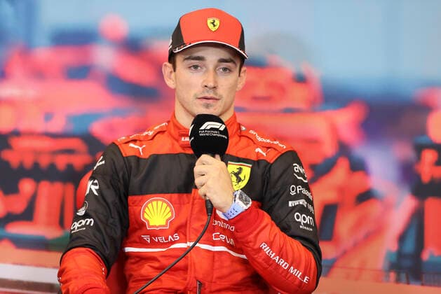 Monaco, Monte Carlo - May 28, 2022: FIA Formula One World Championship, WM, Weltmeisterschaft Grand Prix de Monaco F1, Qualifying press conference, PK, Pressekonferenz with Pole Position Pilot Charles Leclerc, Scuderia Ferrari. Mandoga Media Germany Monaco F1 Grand Prix, Qualifying Press Conference