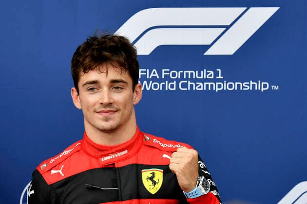 LECLERC Charles F1 Team Scuderia Ferrari Qualifikation 1. Platz Formel 1 Saison 2022 GP von Monaco 2022 Am 28.05.2022 in Monte Carlo Copyright: xJerryxAndrex