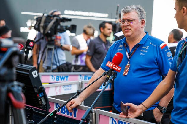 Otmar Szafnauer (ROU, BWT Alpine F1 Team), F1 Grand Prix of Monaco at Circuit de Monaco on May 28, 2022 in Monte-Carlo, Monaco. (Photo by HOCH ZWEI) Monte-Carlo Monaco