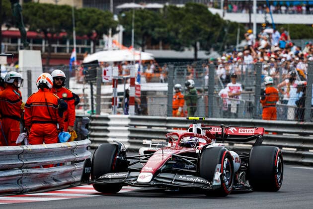 24 Guanyu Zhou (CHN, Alfa Romeo F1 Team ORLEN), F1 Grand Prix of Monaco at Circuit de Monaco on May 28, 2022 in Monte-Carlo, Monaco. (Photo by HOCH ZWEI) Monte-Carlo Monaco