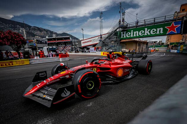 16 Charles Leclerc (MCO, Scuderia Ferrari), F1 Grand Prix of Monaco at Circuit de Monaco on May 28, 2022 in Monte-Carlo, Monaco. (Photo by HOCH ZWEI) Monte-Carlo Monaco