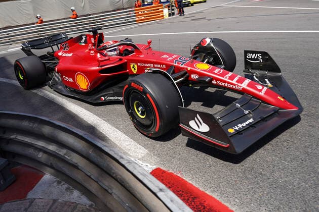 F1 Grand Prix of Monaco - Qualifying Charles Leclerc of Monaco driving the (16) Scuderia Ferrari F1-75 Ferrari 066 7 during the Formula 1 Grand Prix De Monaco on May 27-28, 2022 in Montecarlo, Monaco. Montecarlo Monaco Monaco  Copyright: xAlessioxMorgesex originalFilename:morgese-formula1220528_npfBp.jpg